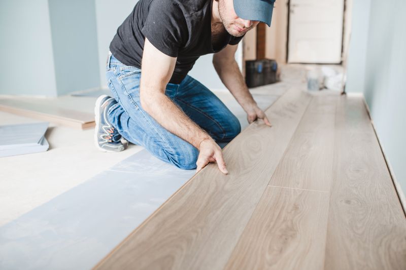 New Hardwood Floor in Kitchen